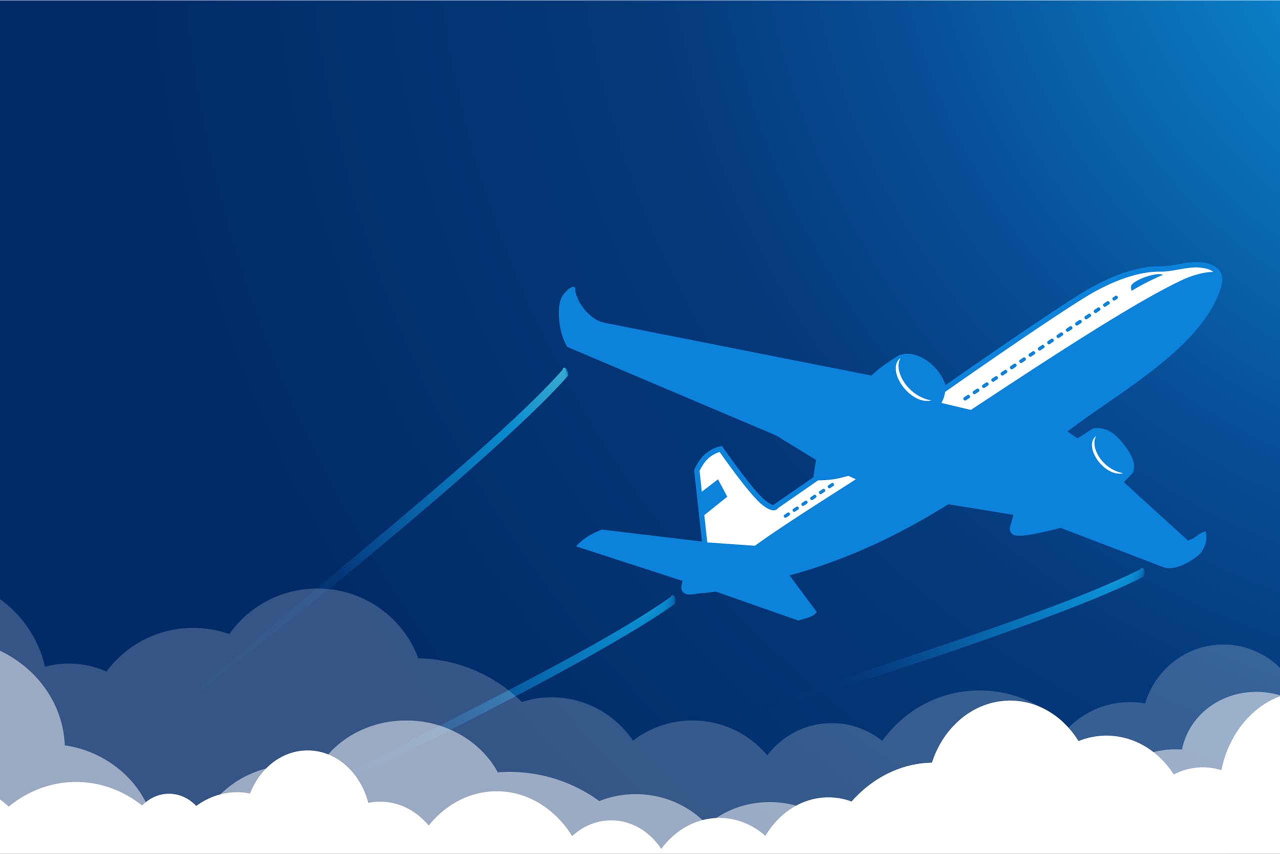 Illustration of an airplane