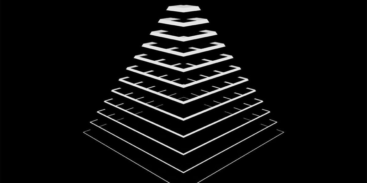 Stacked pyramid