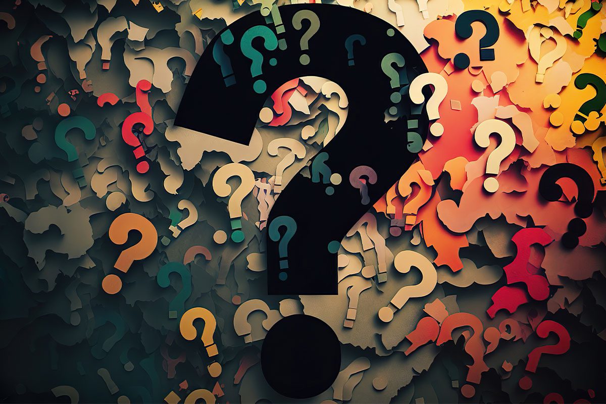 Question marks