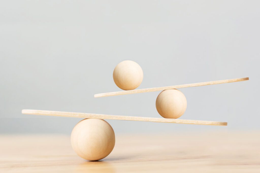 Balls and planks